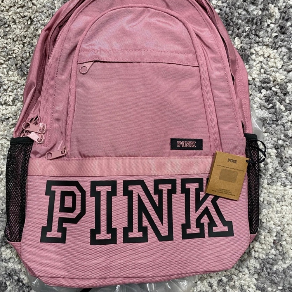 Pink backpack